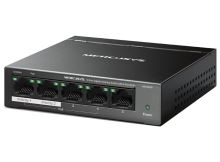 TP-Link Mercusys MS105GP Switch 5-Port, 4× Gigabit PoE+, 1× GLAN, 802.3af/at, 65 W