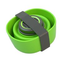 YZSY Bluetooth reproduktor SALI, 1.0, 3W, zelený, regulace hlasitosti, skládací, voděodoln (1)