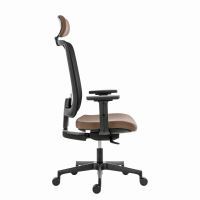 Powerton Kancelářské ergonomické křeslo Lucie, Béžové (2)
