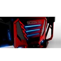 E-blue Tower Monitor, Scion 32, 32", FullHD (1920x1080), 144Hz, červený, DOPRODEJ (5)