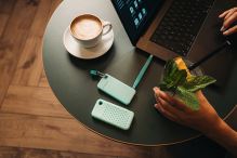 VERBATIM 32324 - 1000GB SSD Externí Pocket SSD letní edice polární modrý obsahuje 2x gum (3)