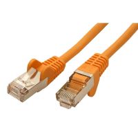 Síťový LAN kabel FTP patchcord, Cat.5e, RJ45 samec - RJ45 samec, 7.5 m, stíněný, žlutý, ec Síťový LAN kabel FTP patchcord, Cat.5e, RJ45 samec - RJ45 samec, 7.5 m, stíněný, žlutý, ec