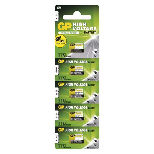 Baterie alkalická, MN11, MN11, 6V, GP, blistr, 5-pack