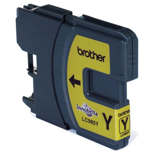 Brother originální ink LC-980Y, yellow, 260ml