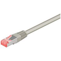 Síťový LAN kabel S/FTP patchcord, Cat.6, RJ45 samec - RJ45 samec, 7 m, stíněný, LSOH, šedý Síťový LAN kabel S/FTP patchcord, Cat.6, RJ45 samec - RJ45 samec, 7 m, stíněný, LSOH, šedý