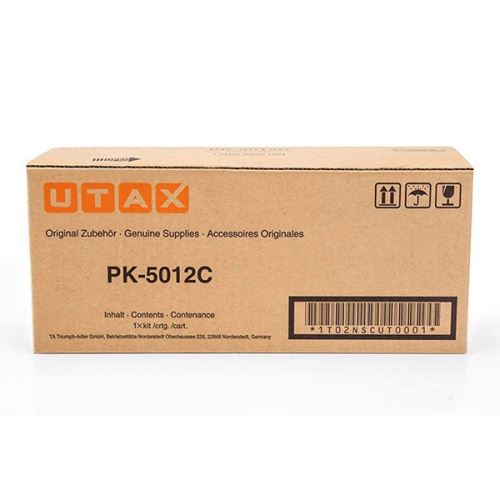 UTAX originální toner 1T02NSCUT0, PK-5012C, cyan, 10000str.