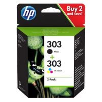 HP originální ink sada 3YM92AE, HP 303, CMYK, 165CMY-200Kstr. HP originální ink sada 3YM92AE, HP 303, CMYK, 165CMY-200Kstr.