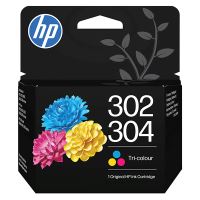 HP originální ink B7RT6AE, HP 302/304, CMY, 150str. HP originální ink B7RT6AE, HP 302/304, CMY, 150str.