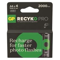 Nabíjecí baterie, AA (HR6), 1.2V, 2000 mAh, GP, papírová krabička, 4-pack, ReCyko Pro Phot