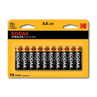 Baterie jednorázová alkalická, tužková, AA, 1.5V, Kodak, blistr, 10-pack, KOD-LR6XTBL10, A Baterie jednorázová alkalická, tužková, AA, 1.5V, Kodak, blistr, 10-pack, KOD-LR6XTBL10, A