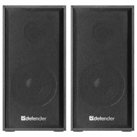 Defender reproduktory SPK 240, 2.0, 2x3W, černé, regulace hlasitosti, dřevěné, 100Hz~18kHz (1)