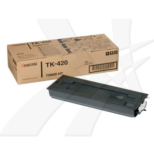 KYOCERA originální toner TK420, 370AR010, black, 15000str.