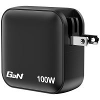 VERBATIM 32231 - 100 W GaN cestovní nabíječka do sítě USB 3.0 USB C šedá vyměnitelné vidli (1)