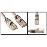 Síťový LAN kabel FTP patchcord, Cat.5e, RJ45 samec - RJ45 samec, 20 m, stíněný, šedý, econ (1)