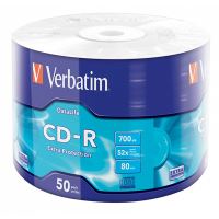 VERBATIM 43787 - CD-R Extra Protection 50-pack 700MB 52x 80min. 12cm bez možnosti po VERBATIM 43787 - CD-R Extra Protection 50-pack 700MB 52x 80min. 12cm bez možnosti po