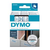DYMO 45014, S0720540, modrý tisk/bílý podklad, 7m, 12mm, D1 (1)