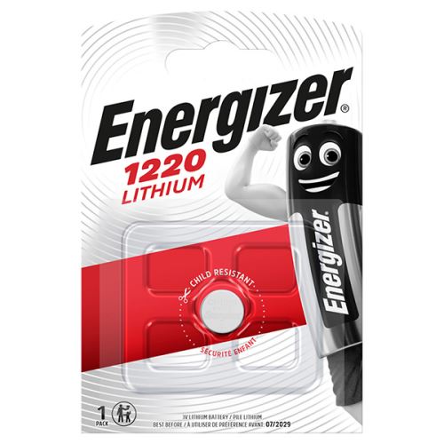 ENERGIZER Jednorázová lithiová baterie CR1220, 1-pack
