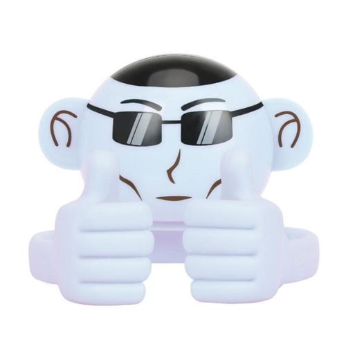 Promate Bluetooth reproduktor Ape, Li-Ion, 1.0, 3W, bílý, ,pro děti, držák telefonu, DOPRO