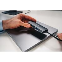 VERBATIM 32150 - USB (3.2) hub 5-port šedá délka kabelu 15cm 1x USB C 2x USB A 1x HDM (7)