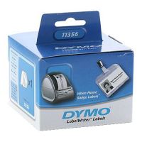 DYMO 11356, S0722560 papírové štítky 89mm x 41mm, bílé, na jmenovky, snímatelné, 300 ks (2)