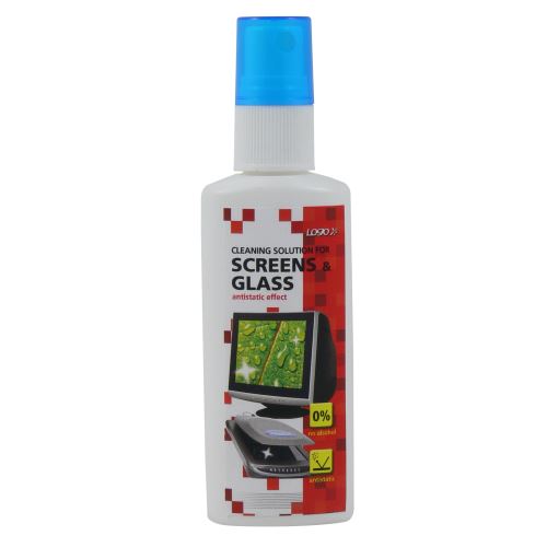 Čisticí roztok na obrazovky, rozprašovač, 50ml, Logo