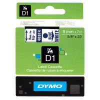 DYMO 40914, S0720690, modrý tisk/bílý podklad, 7m, 9mm, D1 (2)
