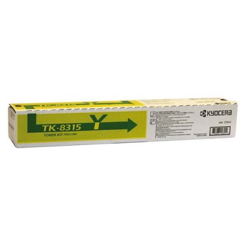 KYOCERA originální toner TK8315Y, 1T02MVANL0, yellow, 6000str.