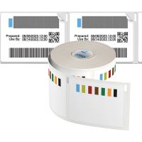 DYMO papírové štítky 70mm x 54mm, bílé, kontrolní potravinové, 1x400 ks, 2187329 (3)