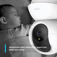 TP-link IP kamera Tapo C200, Full HD, Wifi 2.4 GHz, bílá, 360stupňová, noční vidění, privá (3)
