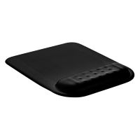 Podložka pod myš a zápěstí, Powerton Ergoline Dark Edition, ergonomická, černá, pěnová, Po (1)