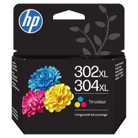 HP originální ink B7RT8AE, HP 302XL/304XL, CMY, 300str., 7ml HP originální ink B7RT8AE, HP 302XL/304XL, CMY, 300str., 7ml