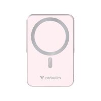 VERBATIM 32267 - 10 000mAh power banka s bezdrátovým nabíjením 5V nabíjení telefonu mag