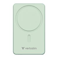 VERBATIM 32226 - 5000mAh power banka s bezdrátovým nabíjením 5V nabíjení telefonu mag