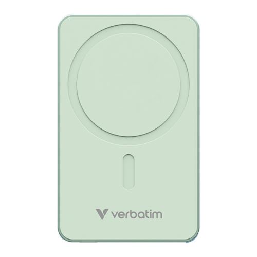 VERBATIM 32226 - 5000mAh power banka s bezdrátovým nabíjením 5V nabíjení telefonu mag
