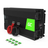 Měnič Green Cell® 24V na 230V čistá sinusoida 1500W Měnič Green Cell® 24V na 230V čistá sinusoida 1500W