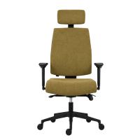 Powerton ERGO JANA Kancelářské ergonomické křeslo, žlutá Powerton ERGO JANA Kancelářské ergonomické křeslo, žlutá