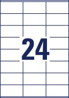 AVERY ZWECKFORM70x36 mm, 24 etiket,  200 listů, Univerzální etikety A4, bílé (1)