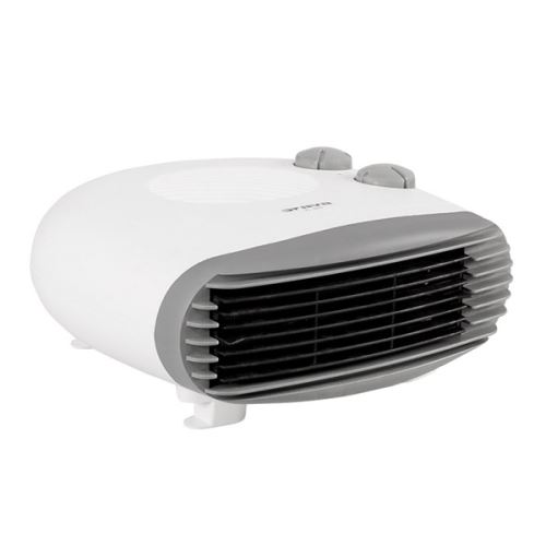 Orava Moderní horkovzdušný ventilátor, bílý