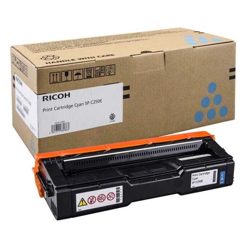 RICOH originální toner 407544, cyan, 1600str.