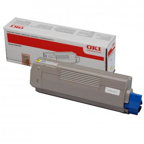 OKI originální toner 44315305, yellow, 6000str.