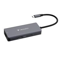 VERBATIM 32157 - USB-C víceportový rozbočovač Essentials 6-port šedý délka kabelu 18,8cm VERBATIM 32157 - USB-C víceportový rozbočovač Essentials 6-port šedý délka kabelu 18,8cm
