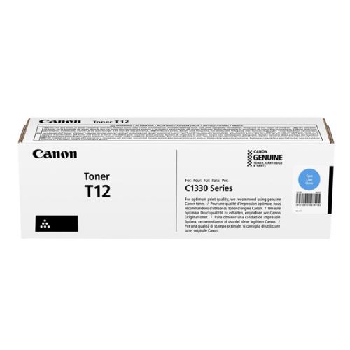 CANON originální toner T12 C, 5097C006, cyan, 5300str.
