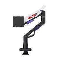 Powerton ERGO STRYNX Polohovatelný držák pro monitor, bílo/černá, 2-30KG, svorka, 24"- 57" (4)