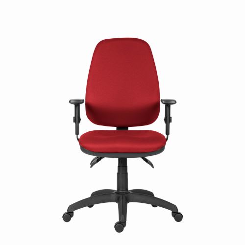 Powerton Kancelářské ergonomické křeslo Anna, Červené