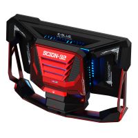E-blue Tower Monitor, Scion 32, 32", FullHD (1920x1080), 144Hz, červený, DOPRODEJ (3)