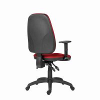 Powerton Kancelářské ergonomické křeslo Anna, Červené (3)