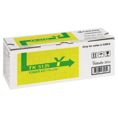 KYOCERA originální toner TK-5135Y, 1T02PAANL0, yellow, 5000str.