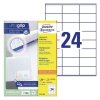 AVERY ZWECKFORM70x36 mm, 24 etiket, 200 listů, Univerzální etikety A4, bílé AVERY ZWECKFORM70x36 mm, 24 etiket, 200 listů, Univerzální etikety A4, bílé