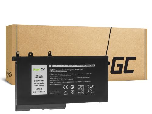 Green Cell baterie 3DDDG 93FTF pro Dell Latitude 5280 5290 5480 5490 5495 5580 5590