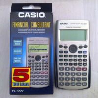Kalkulačka Casio, FC 100 V, bílá, finanční s 4 řákovým displejem (2)